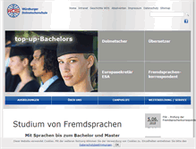 Tablet Screenshot of dolmetscher-schule.de
